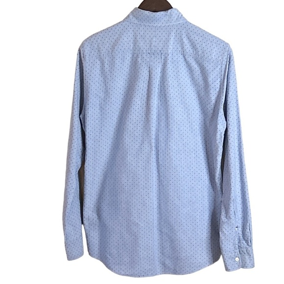 Jack Spade Warren Street Men's Button Up Polka Dot Shirt Collared Long Sleeve Sm - Picture 2 of 6